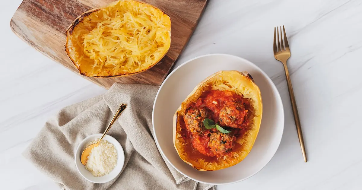Baked Spaghetti Squash Recipe | Samsung Food App