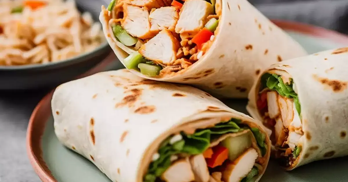 Chicken Wrap Recipe | Samsung Food App