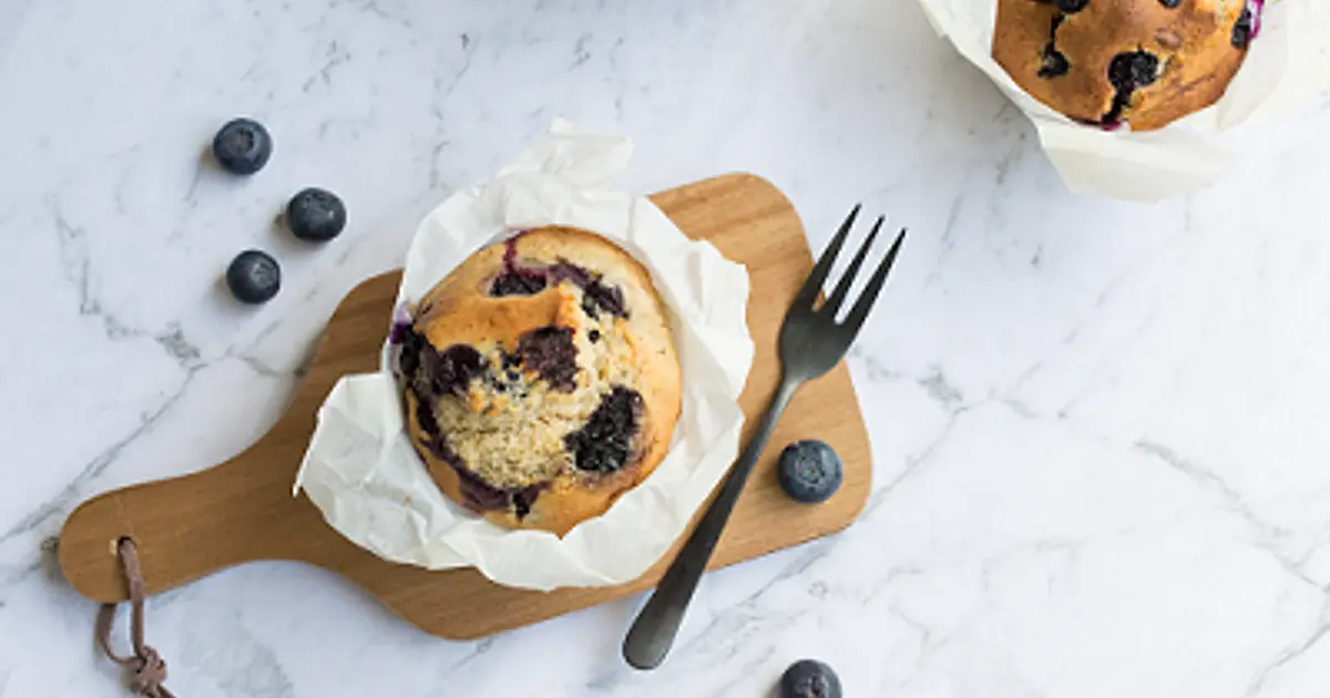 Blueberry & Almond Muffins Recipe | Samsung Food App