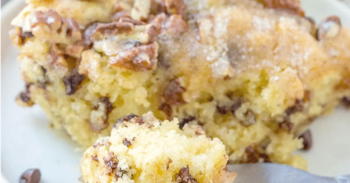 Pancake Mix Chocolate Chip Coffee Cake Recipe | Samsung Food App