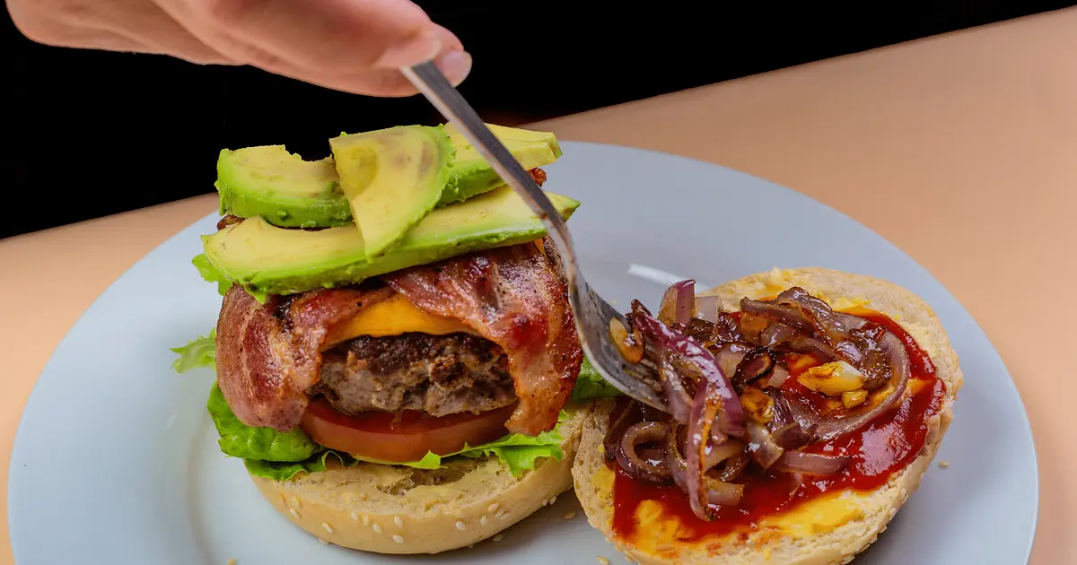 Bacon Avocado Cheeseburger Recipe | Samsung Food App