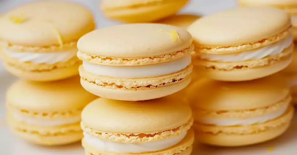 Lemon Macarons Recipe | Samsung Food App