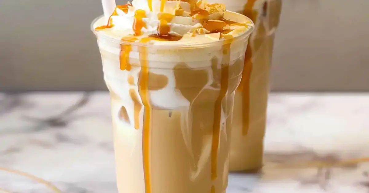 Iced Caramel Latte Recipe | Samsung Food App