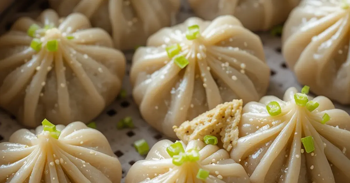 vegan soup dumplings Recipe | Samsung Food App