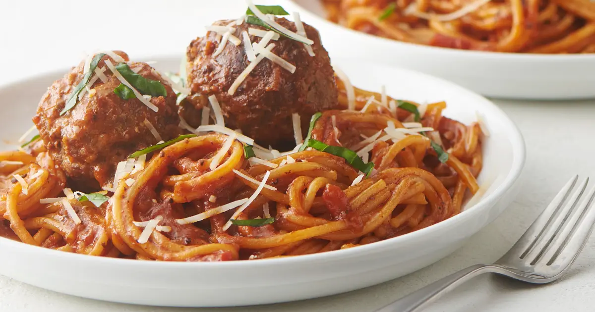 Instant Pot® Spaghetti with Meatballs Recipe | Samsung Food App
