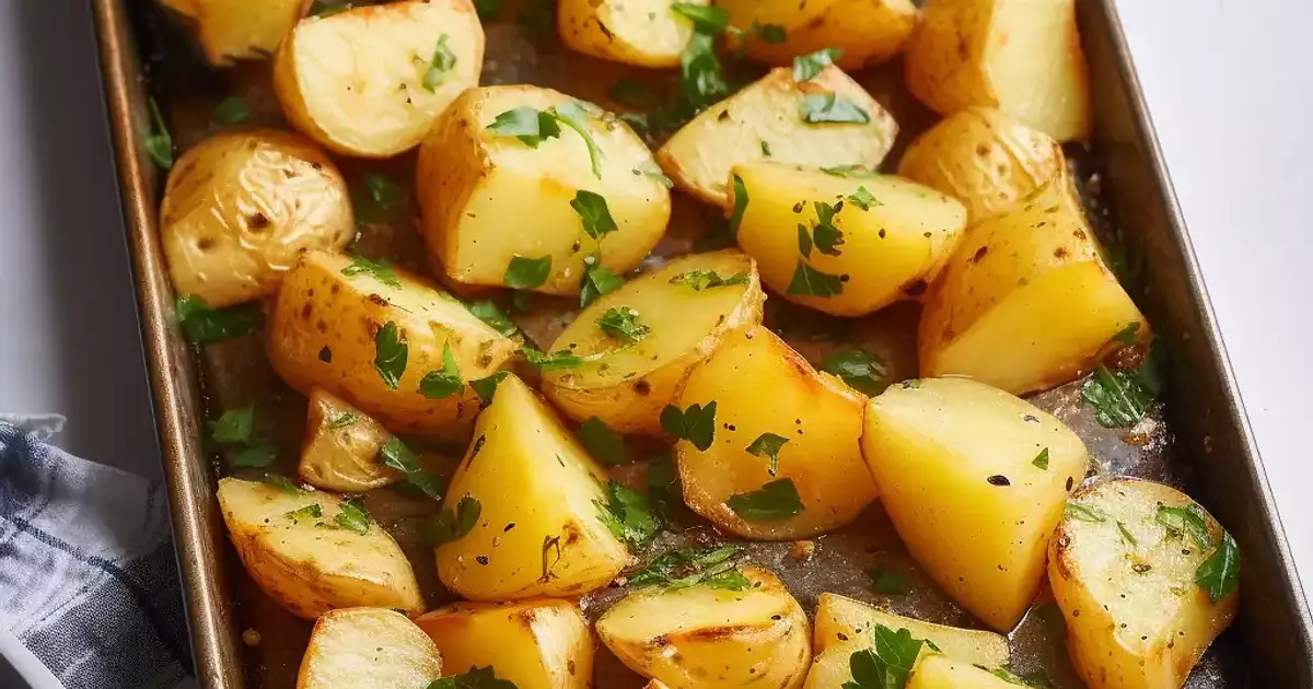 Garlic Butter Potatoes Recipe | Samsung Food App