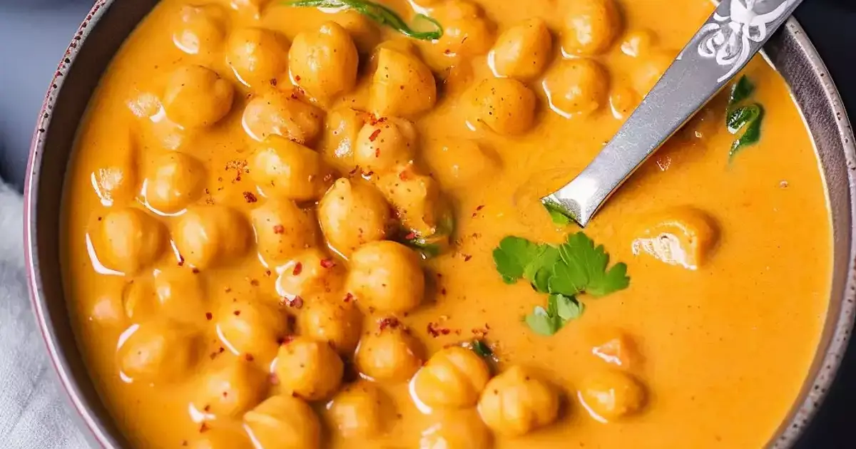 Creamy Coconut Chickpea Curry Recipe | Samsung Food App