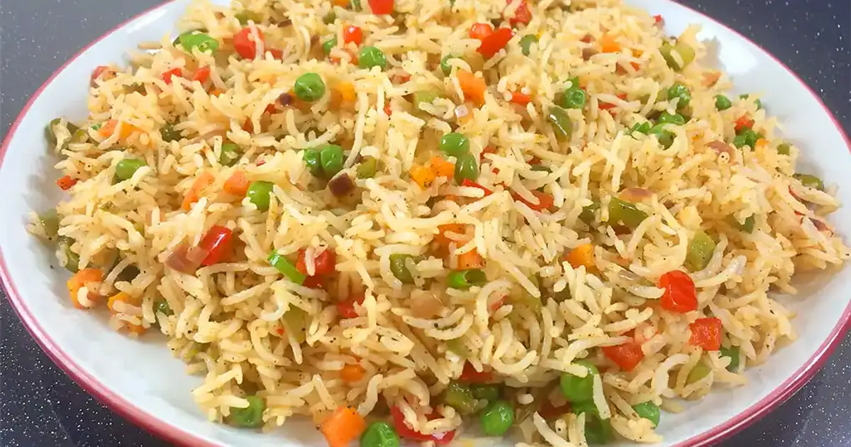 Vegetable Fried Rice Recipe | Samsung Food App