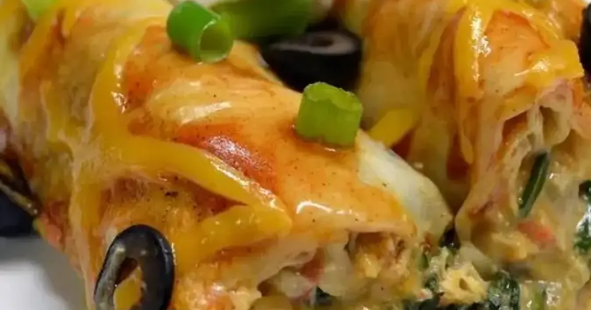 The Best Spinach and Chicken Enchiladas Recipe | Samsung Food App