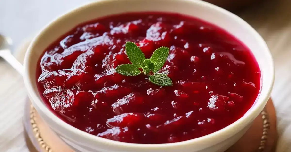 Cranberry Sauce Recipe | Samsung Food App