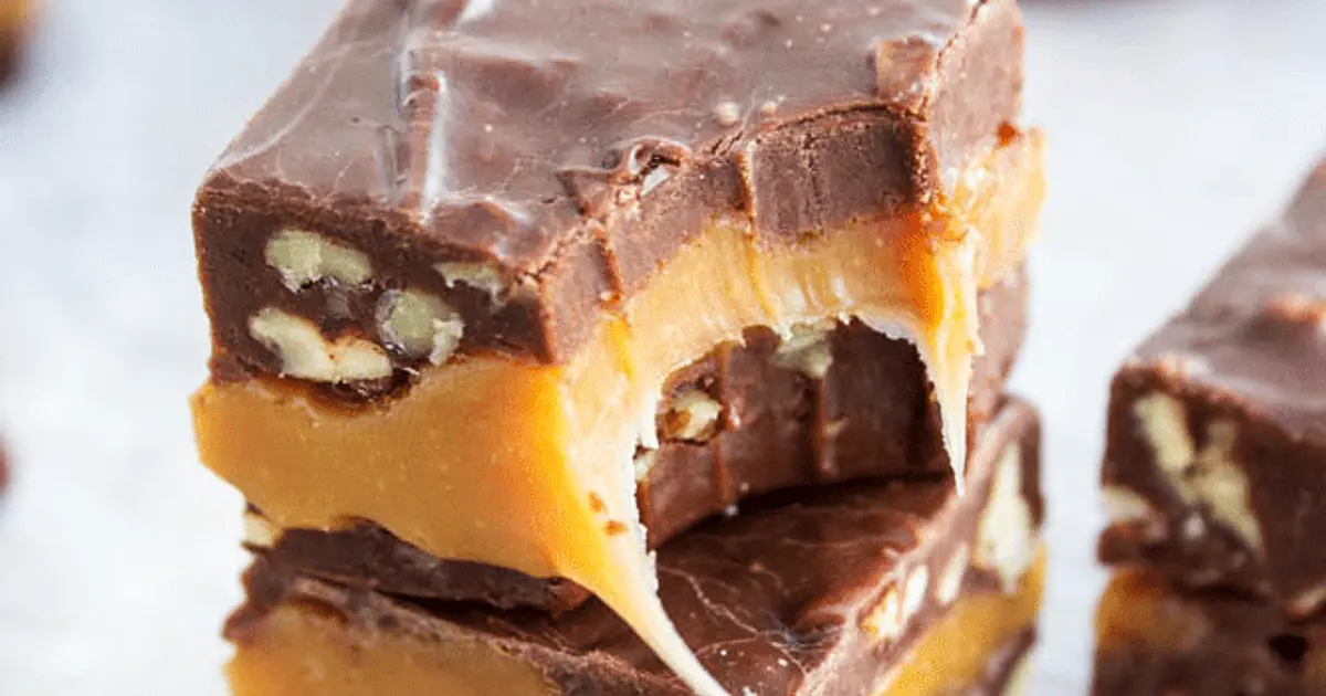 Caramel Pecan Turtle Fudge Recipe | Samsung Food App