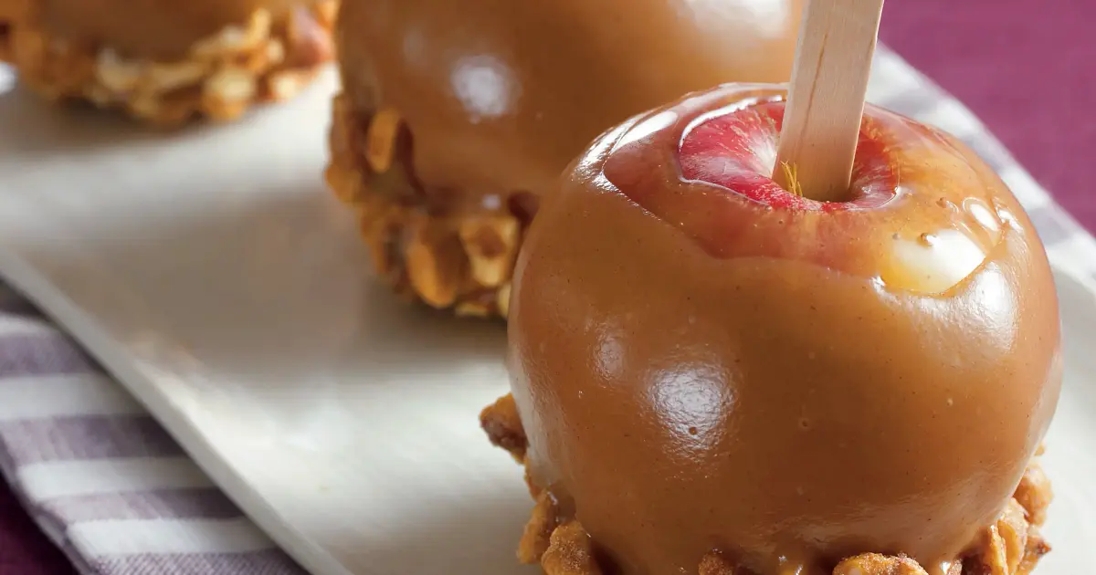 Peanut Butter Candy Apples Recipe | Samsung Food App