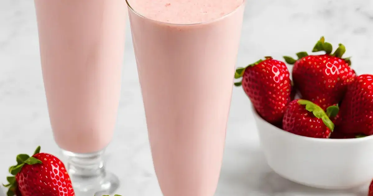 Strawberry MIlkshake Recipe | Samsung Food App