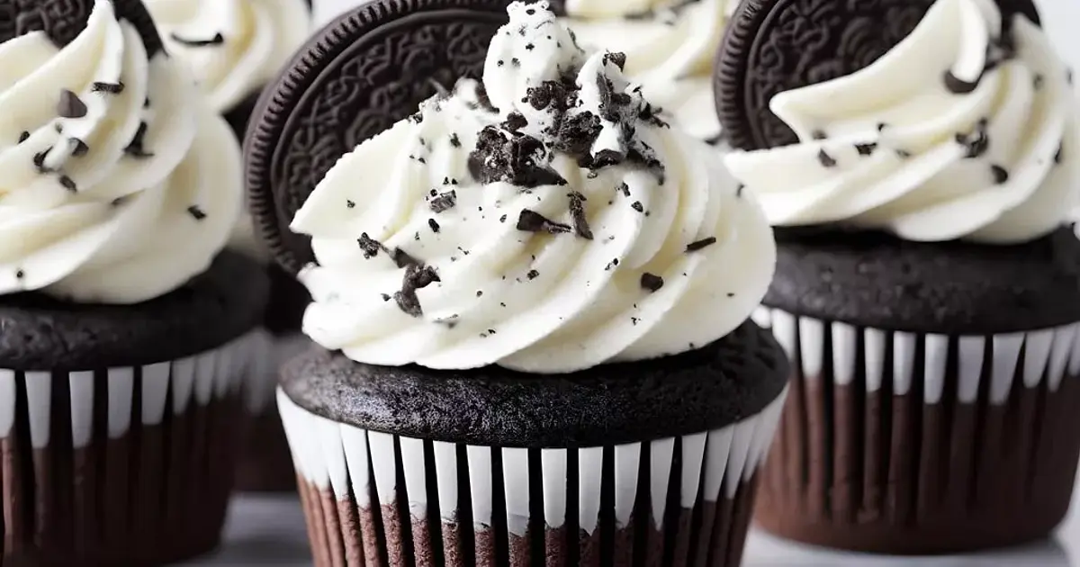 Oreo Cupcakes Recipe | Samsung Food App
