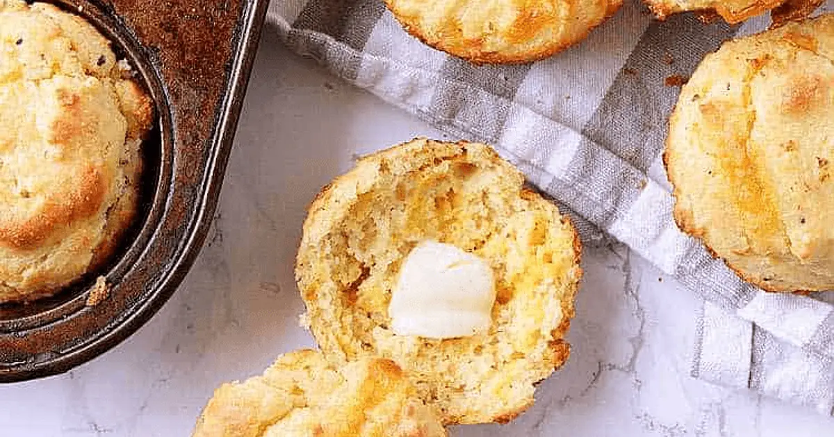 Keto Cheddar Biscuits Recipe | Samsung Food App