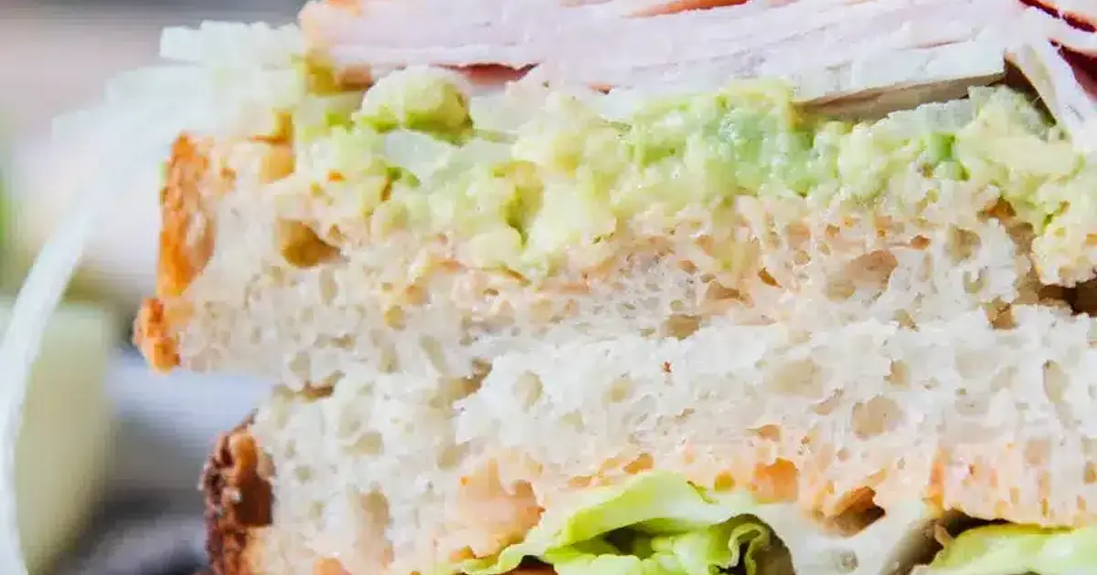 TURKEY AVOCADO CLUB SANDWICH Recipe | Samsung Food App