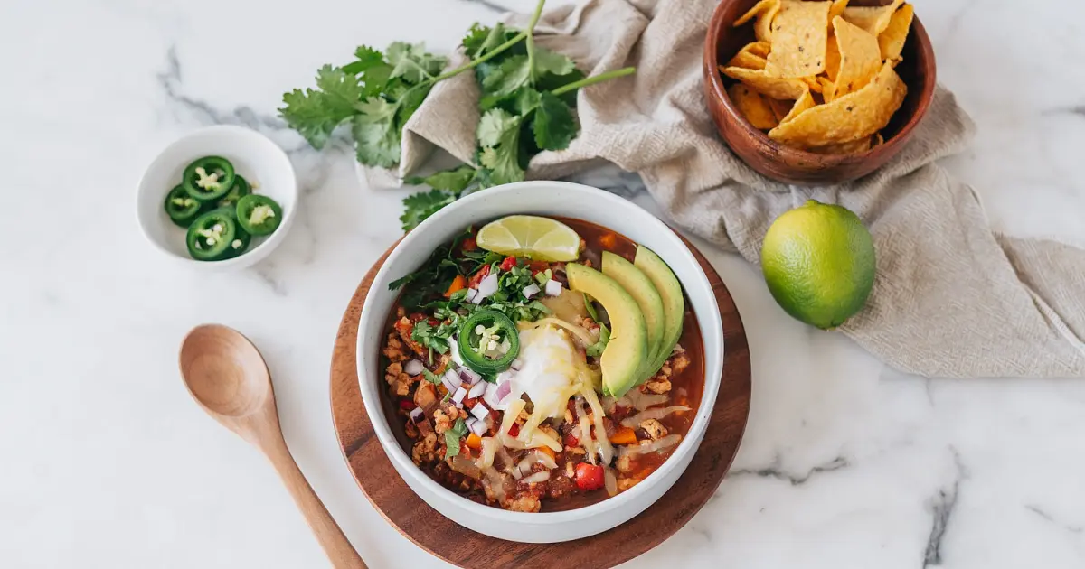 Healthy Turkey Chili Recipe | Samsung Food App