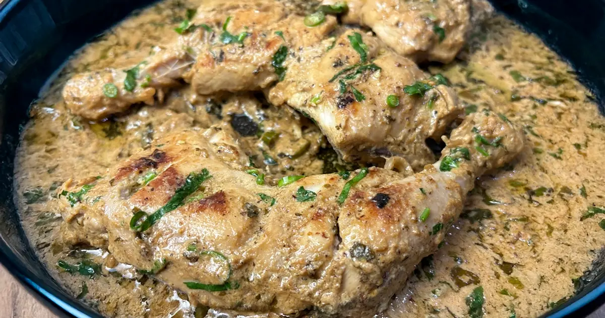 Malai Tawa Chicken Recipe | Samsung Food App