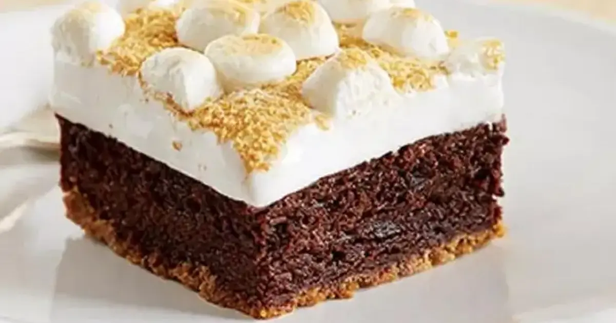 The Best Fudgy S'mores Brownie Bars Recipe | Samsung Food App