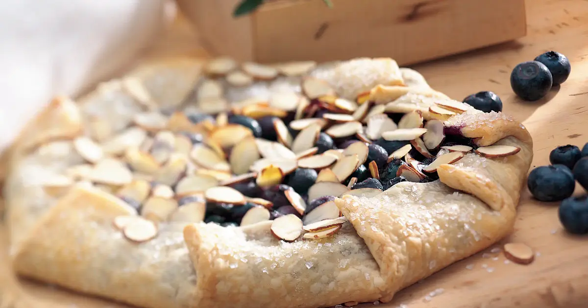Fresh Blueberry Almond Tart Recipe | Samsung Food App