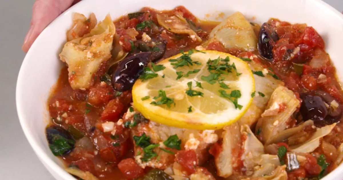 Mediterranean Baked Fish Recipe | Samsung Food App