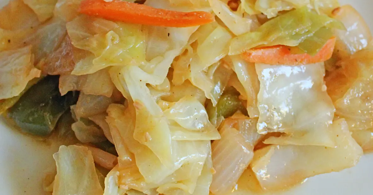 Jamaican Steamed Cabbage Recipe | Samsung Food App