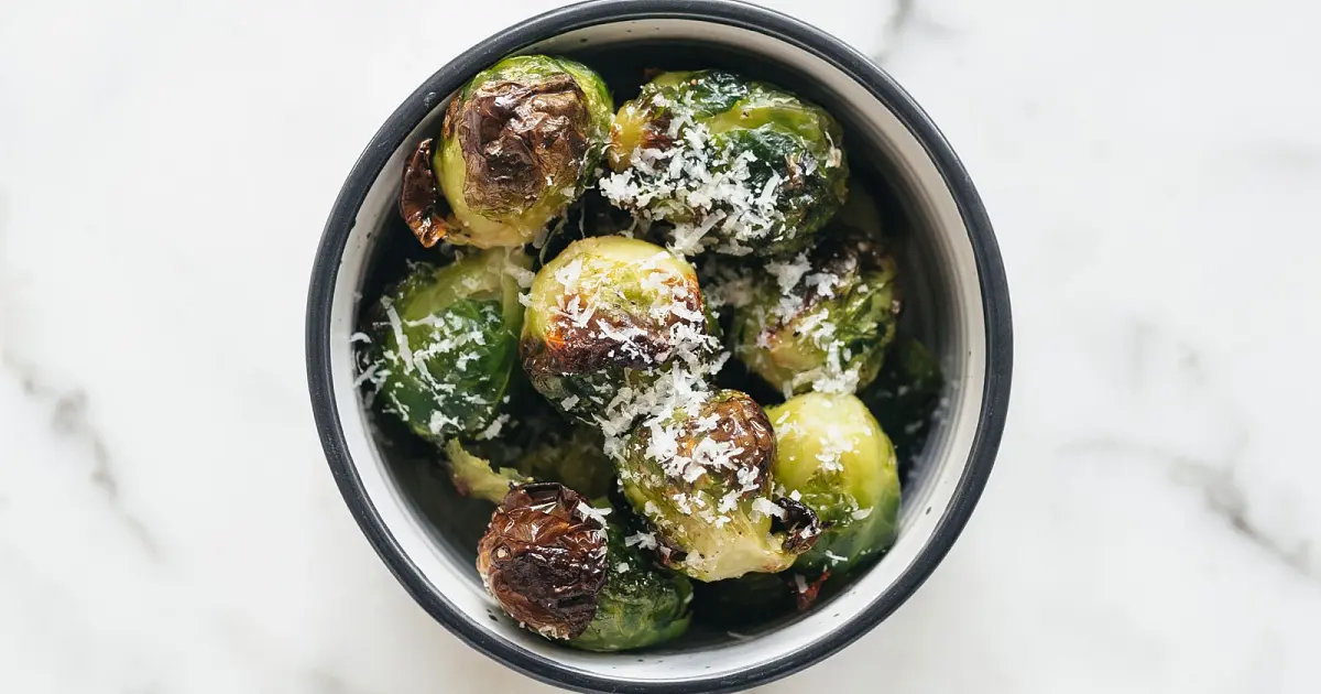 Air Fryer Smashed Brussels Sprouts Recipe | Samsung Food App