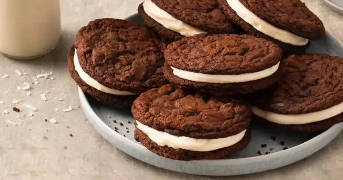 The Best Chocolate Coconut Sandwich Cookies Recipe | Samsung Food App