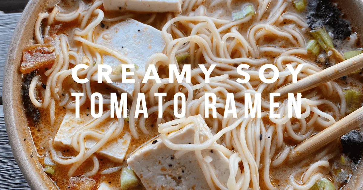 Creamy Soy Tomato Ramen Recipe | Samsung Food App