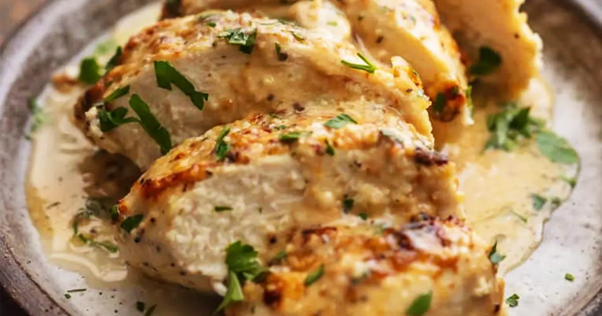 Baked Caesar Chicken Recipe | Samsung Food App