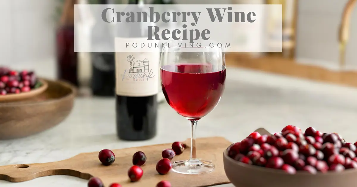 Best Cranberry Wine Recipe | Samsung Food App