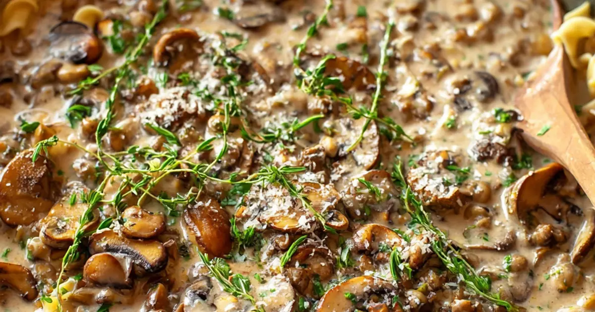 Vegetarian Stroganoff Recipe for a Creamy Dinner | Samsung Food App
