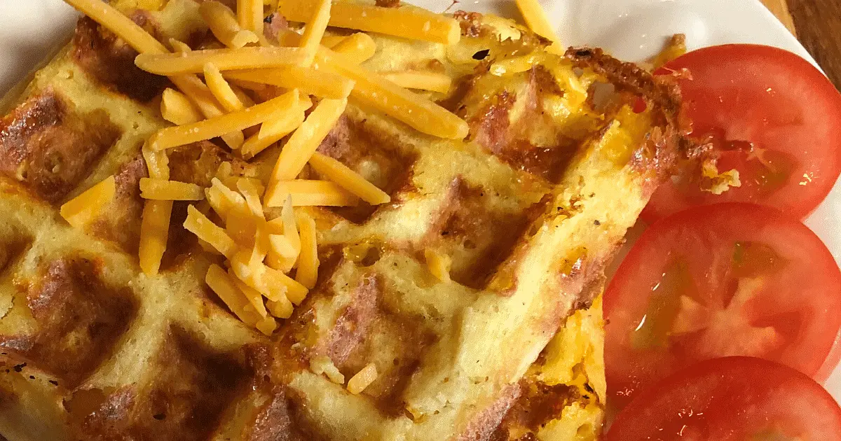 Low Carb Jalapeno Cheddar Chaffle Recipe | Samsung Food App
