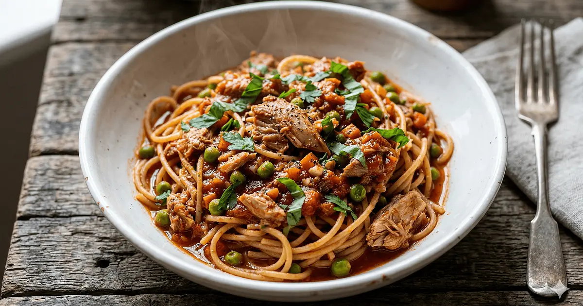 Maltese Rabbit Sauce Spaghetti (Għaġin bil-Fenek) Recipe | Samsung Food App