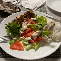 Love shawarma and this got my craving perfectly!