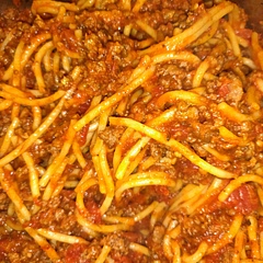 Needed a couple more minutes for the pasta to be cooked to the doneness that we like.