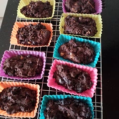 I modified this recipe to swap the white sugar for 1 cup of date sugar. I replaced the oil 1:1 with cashew butter. They came out absolutely scrumptious, while still being WFPB!