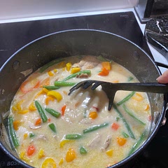 Soooo nice. Loved it. Was a bit liquidy but didn’t wish to add thickener. Still delish. Spicy. Yum
