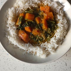 put a small amount of coriander leaf on mine, just to taste