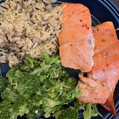 Good with any rice, I used a wild, long grain rice.