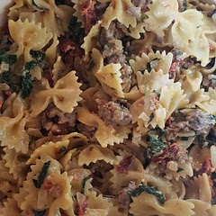 Absolutely delicious! I substituted sundried tomatoes for the canned tomatoes, and seasoned with salt once on my plate. great recipe!