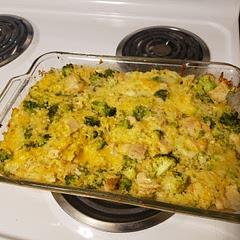 I messed up and didn't have enough of the cheese so used half cheddar and half mozzarella. still turned out amazing. kids didn't even taste the onions.