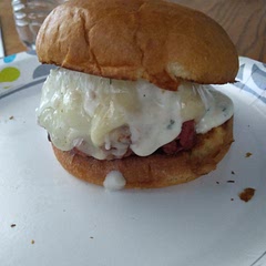 The burger was delicious, however, the sauce was very bland to me. If you decided to make this, you may want to try jazzing up the sauce a bit.