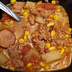Full of flavor. I used ground turkey instead of beef.