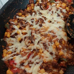 It was delicious! I needed to add an extra chopped tomato in and more water, and I preboiled the rice for 10 minutes before adding it in to the mix, but it was really tasty!