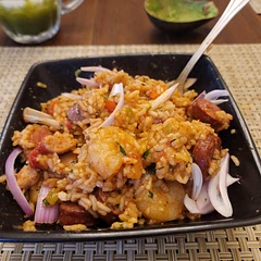 Best Jambalaya recipe I have ever made. The wife has family in New Orleans/Louisiana and she approved of the dish. I used my own Cajun spices, but there are so many good pre-mades that it shouldn't matter.
