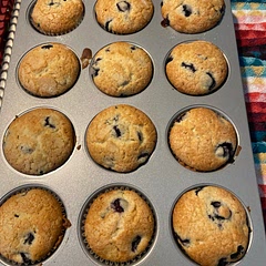 I made 16 smaller muffins from this recipe instead of 12. Side note: 35 to 36 mins. if baking in an electric oven. Perfect and definitely delicious!!!