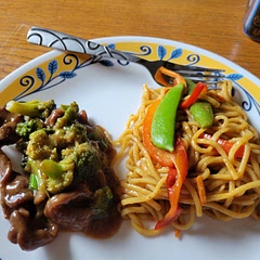 Easy and delicious. I like to add broccoli and serve alongside lo mein.