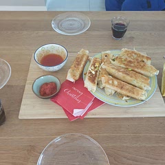 I used a springroll wrap because I couldnt find rice paper. they tasted so good and crispy. will definitely make these often