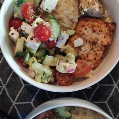 perfect! Will definately make again, maybe next time I'll add some tzatziki